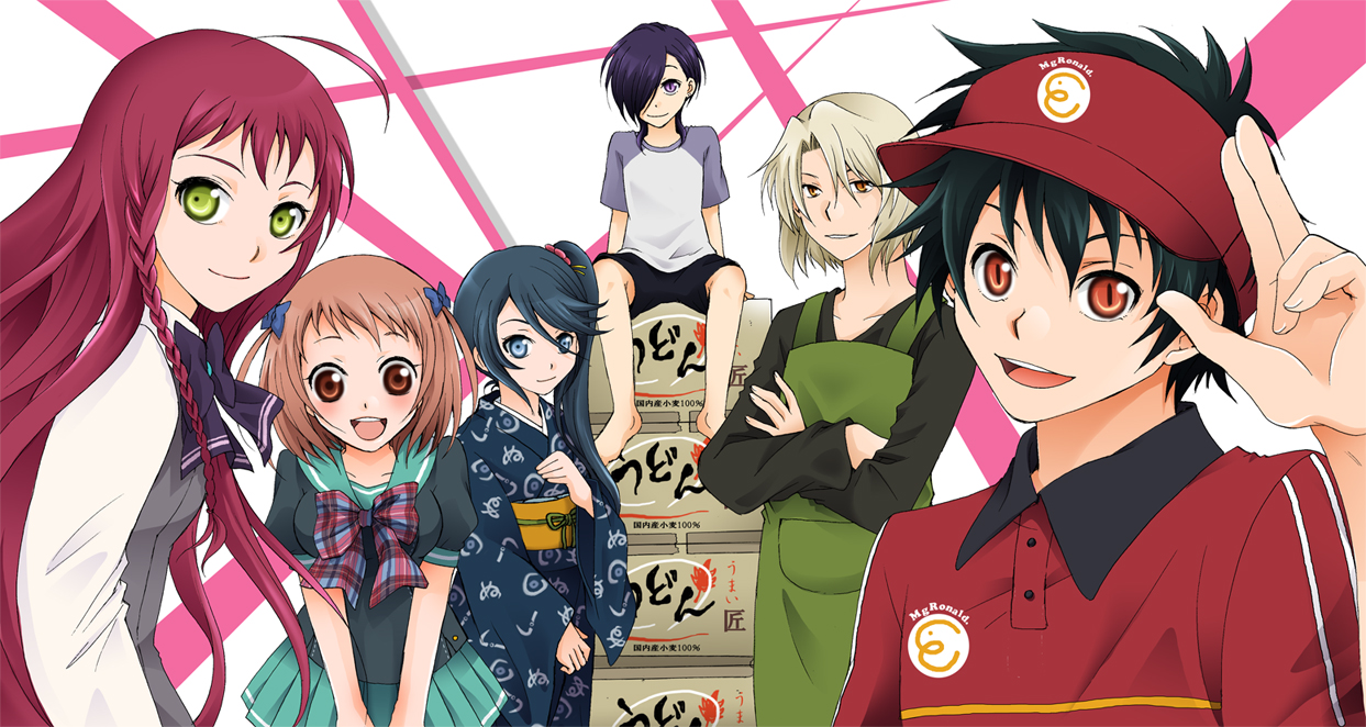 Nerd Culture Podcast » Blog Archive » The Devil is a Part-Timer Review - Anime Like The Devil Is A Part Timer